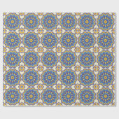 Papier Cadeau Tuile de Talavera (Plat)