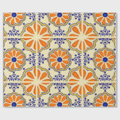 Papier Cadeau Tuile de Talavera (Plat)