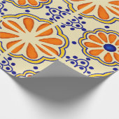 Papier Cadeau Tuile de Talavera (Coin)
