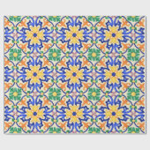 Papier Cadeau Tuile de Talavera (Plat)