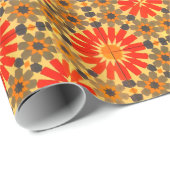 Papier Cadeau Tuile marocaine (Coin rond)