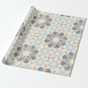 Papier Cadeau Tuile marocaine - Périwinkle