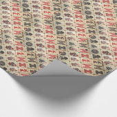 Papier Cadeau Tuiles de Mahjong (Coin)