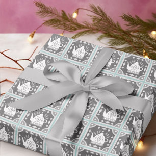 Papier Cadeau Tuiles de théière Scandia III