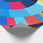 Papier Cadeau Tuiles radiales (Coin)