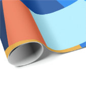 Papier Cadeau Tuiles radiales (Coin rond)