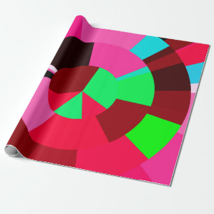 Papier Cadeau Tuiles radiales