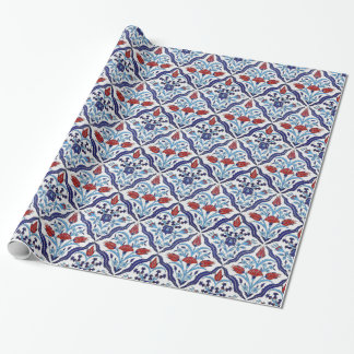 Papier Cadeau tuiles turques traditionnelles