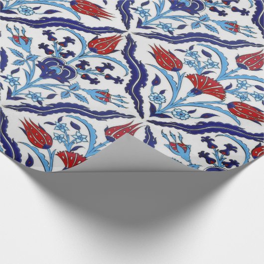 Papier Cadeau tuiles turques traditionnelles (Coin)