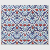 Papier Cadeau tuiles turques traditionnelles (Plat)