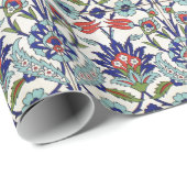 Papier Cadeau tuiles turques traditionnelles (Coin rond)