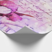 Papier Cadeau Tulières aquarelles (Coin)