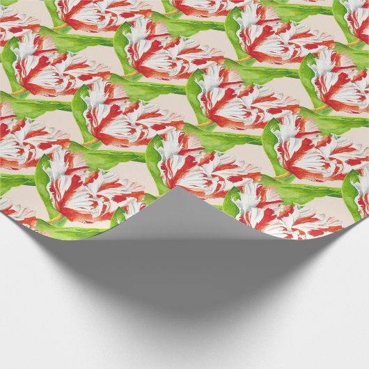 Papier Cadeau Tulip Estella Rijnveld sur un papier d'emballage (Coin)