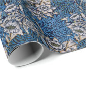 Papier Cadeau Tulip Et Willow - William Morris Motif (Coin rond)