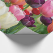 Papier Cadeau Tulip Fleurs de printemps Jardin Floral Jaune rose (Coin)