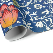 Papier Cadeau Tulipe, William Morris (Coin rond)