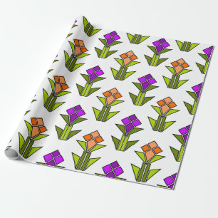 Papier Cadeau Tulipes