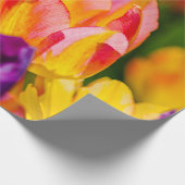Papier Cadeau Tulipes Enchantant (Coin)