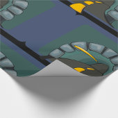 Papier Cadeau Tunnel routier avec marques de ligne jaune