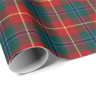 Papier Cadeau Turnbull Tartan Robe Moderne