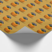 Papier Cadeau Turquie Et Citrouille (Coin)