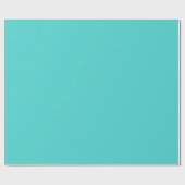 Papier Cadeau Turquoise moyen (Plat)
