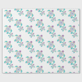 Papier Cadeau Turtle Gift Wrap (Plat)