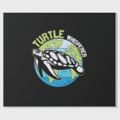 Papier Cadeau Turtle Lover | Turtle Whisperer (Plat)