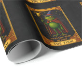 Papier Cadeau T'was The 'Tism M'Lord Frog Meme Autism Awareness (Coin rond)