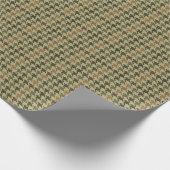 Papier Cadeau Tweed de pied-de-poule (Coin)