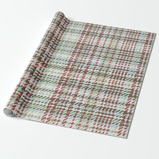 Papier Cadeau Tweed Plaid - Snowed In Christmas