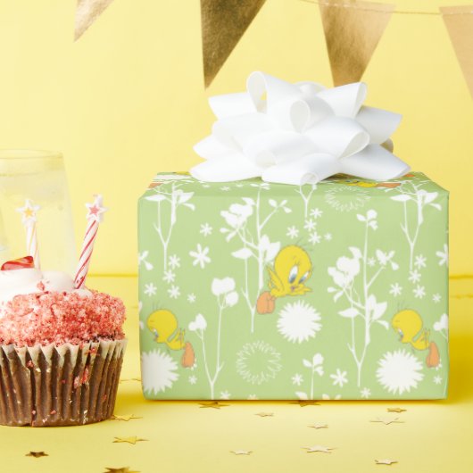 Papier Cadeau TWEETY™ - Vibes au printemps (Fête d'anniversaire)