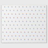 Papier Cadeau Twin Flame-White (Plat)