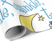 Papier Cadeau Twinkle Little Star (Coin rond)