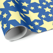 Papier Cadeau Twinkle Little Star Cute 1er Anniversaire Thème de (Coin rond)