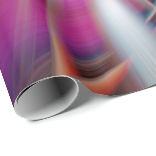 Papier Cadeau Twirling Abstrait (Coin rond)