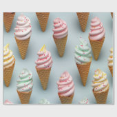 Papier Cadeau Twist Cones (Plat)