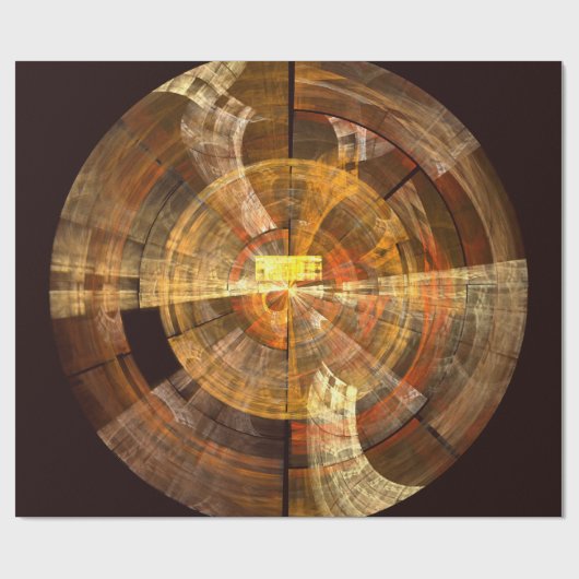 Papier Cadeau Type abstrait d'intégrité (Plat)