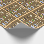 Papier Cadeau Types de café (Coin)