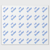 Papier Cadeau Typographie de Little Brother (Plat)