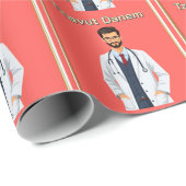 Papier cadeau Tzavut Danem (Coin rond)