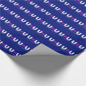 Papier Cadeau U=U VIH non détectable égale non transmettable (Coin)