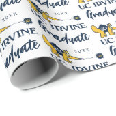 Papier Cadeau UC Irvine | UCI Anteaters Zot! (Coin rond)