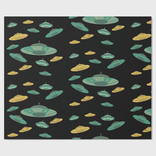 PAPIER CADEAU UFO (Plat)