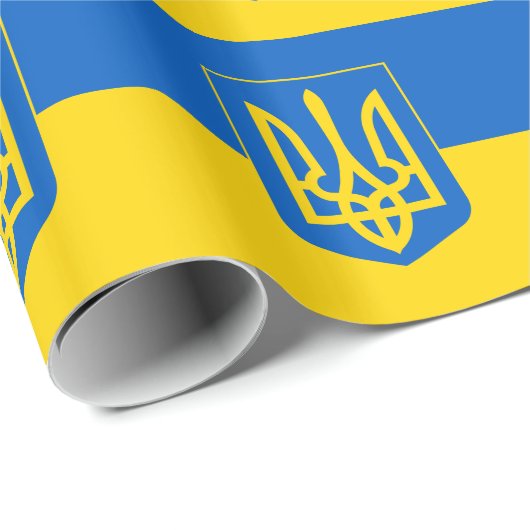 Papier Cadeau Ukraine (Coin rond)
