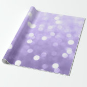 Papier Cadeau Ultra violet violet brillant bokeh Abstrait (Déroulé)