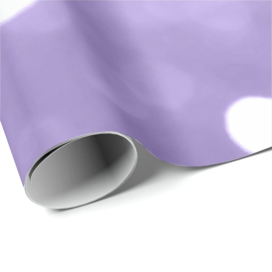 Papier Cadeau Ultra violet violet brillant bokeh Abstrait (Coin rond)