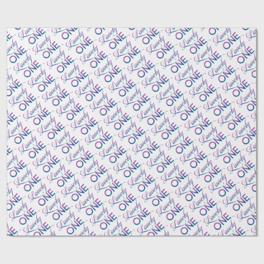 Papier Cadeau Un (Plat)