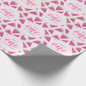 Papier Cadeau Un anniversaire sur un melon (Coin)