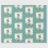 Papier Cadeau Un anniversaire très joyeux (Plat)